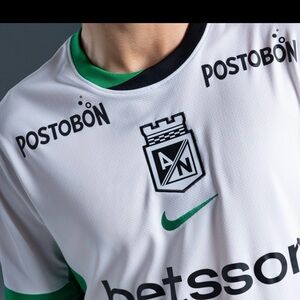 ATLETICO NACIONAL 2026 Away Jersey white Size XL